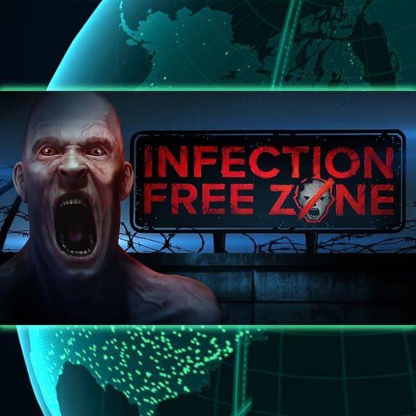 Póster Zona libre de infecciones