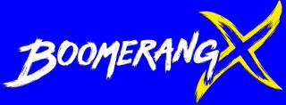 Logotipo principal de Boomerang X