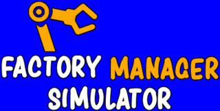 Logotipo principal del simulador de gerente de fábrica