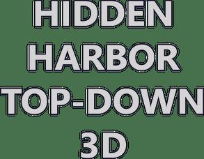Hidden Harbor top-to-bottom 3D logo