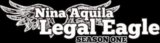 Nina Aquila: Legal Eagle, main logo of the first season