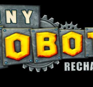 Logotipo principal de Tiny Robots recargado