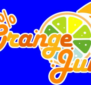 %100 portakal suyu logosu