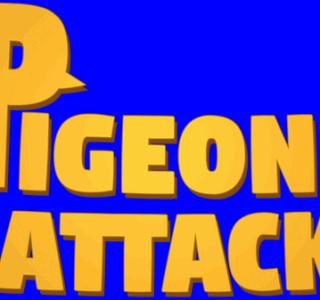 Logotipo de ataque de pombo