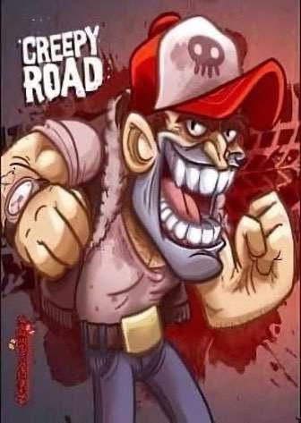 Creepy road