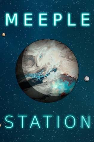 Station Meeple Poster
